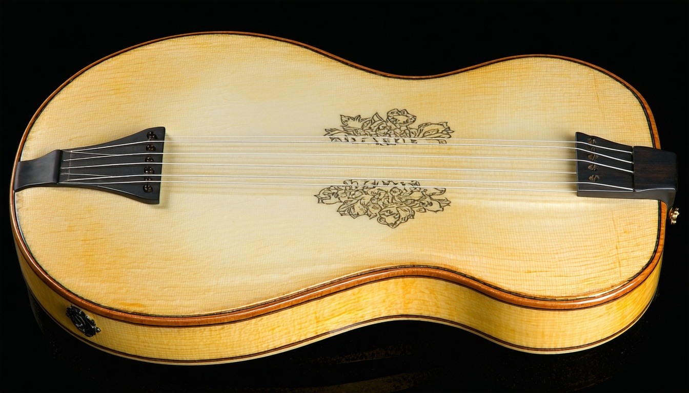 5-string gourd banjo made with California-grown gourds.